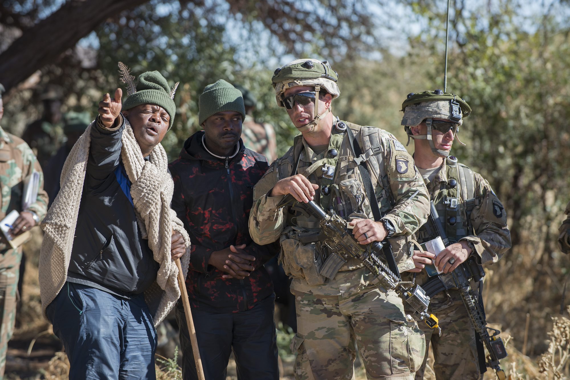 101st Soldiers learn critical lessons through exercises in the African bush 