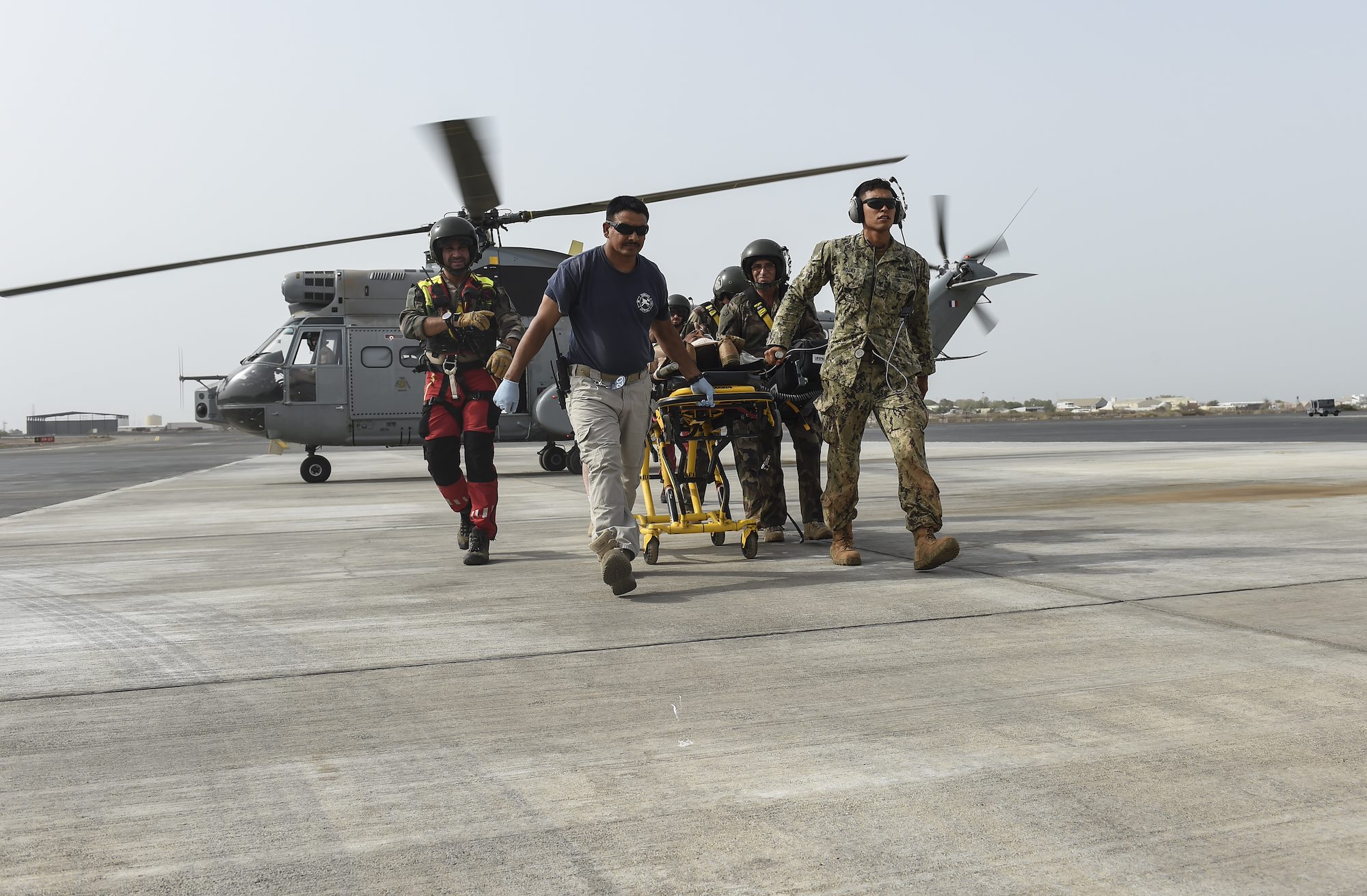U.S., French partners hone medical evacuation readiness in Djibouti