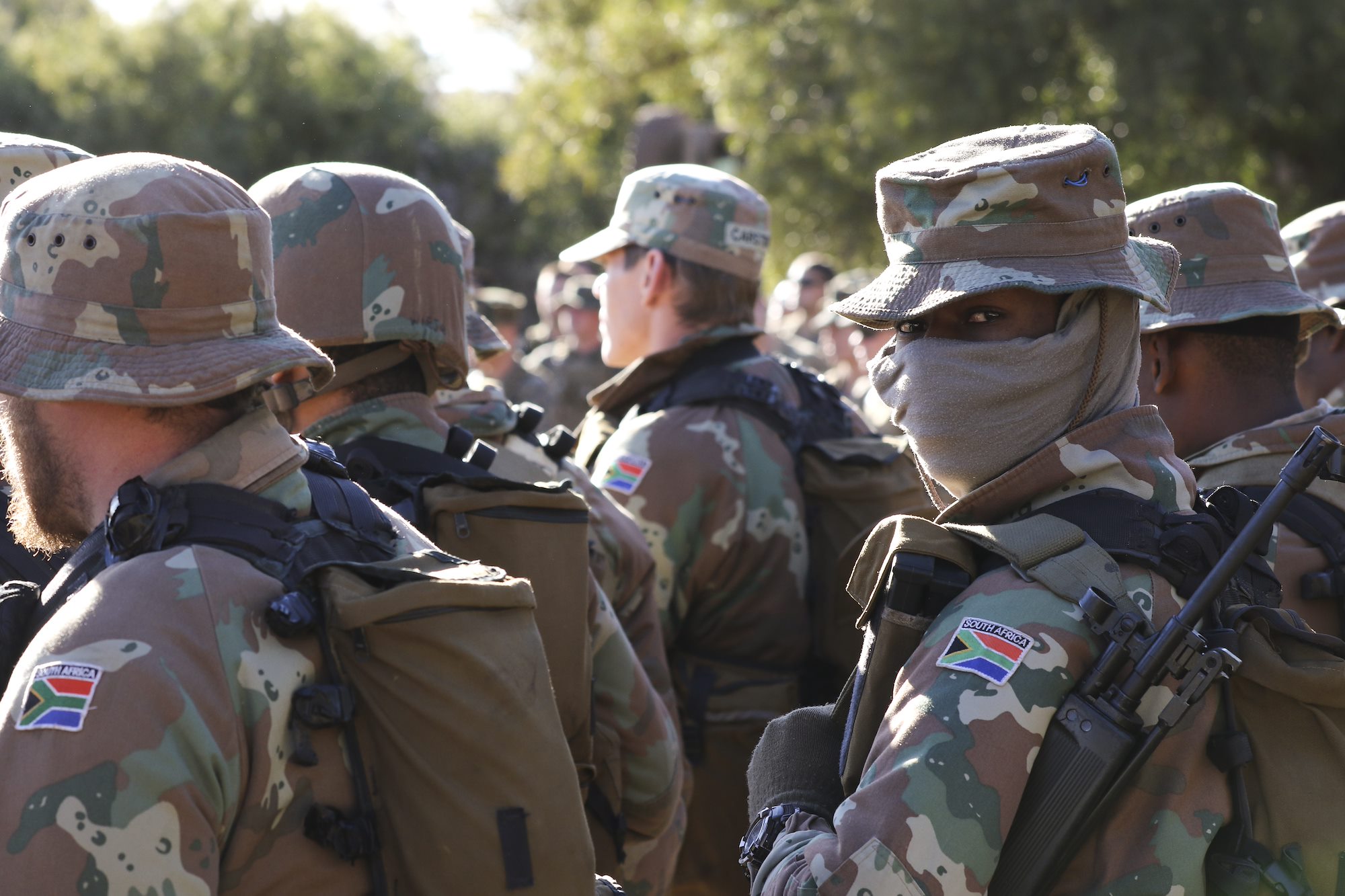 Complex drill in Africa challenges, preps young Army truck drivers for combat