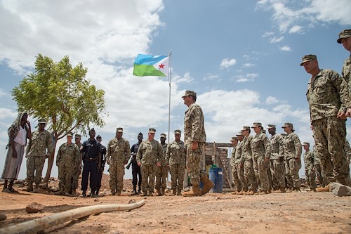 CJTF-HOA Seabees leave behind strong bonds with a Djiboutian village prior to re-deployment