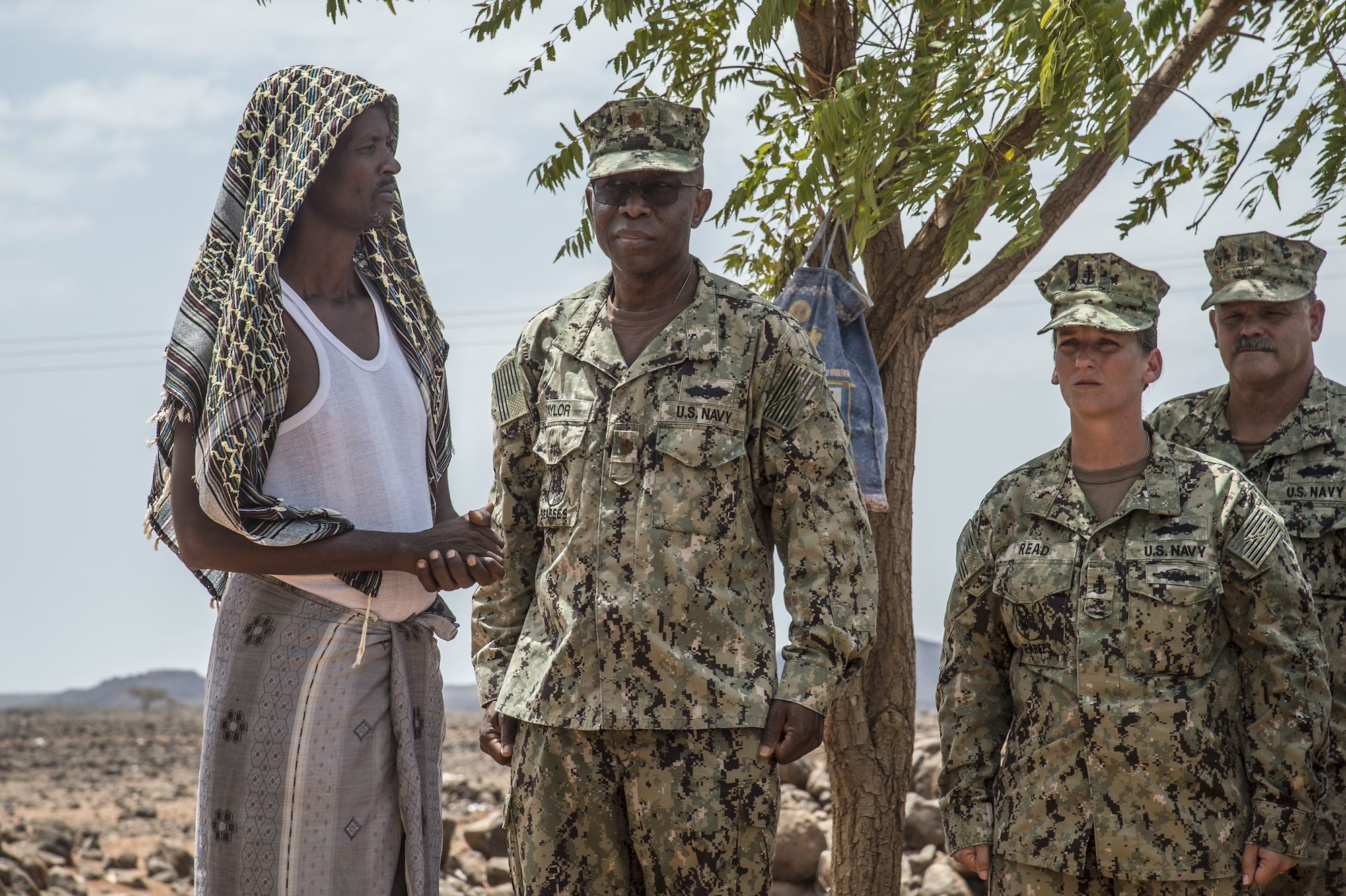 CJTF-HOA Seabees leave behind strong bonds with a Djiboutian village prior to re-deployment