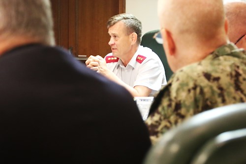 European Union Director of Military Staff Visits AFRICOM