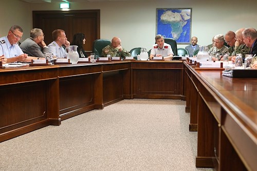 European Union Director of Military Staff Visits AFRICOM