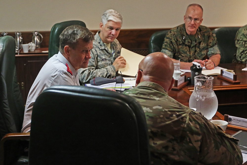 European Union Director of Military Staff Visits AFRICOM