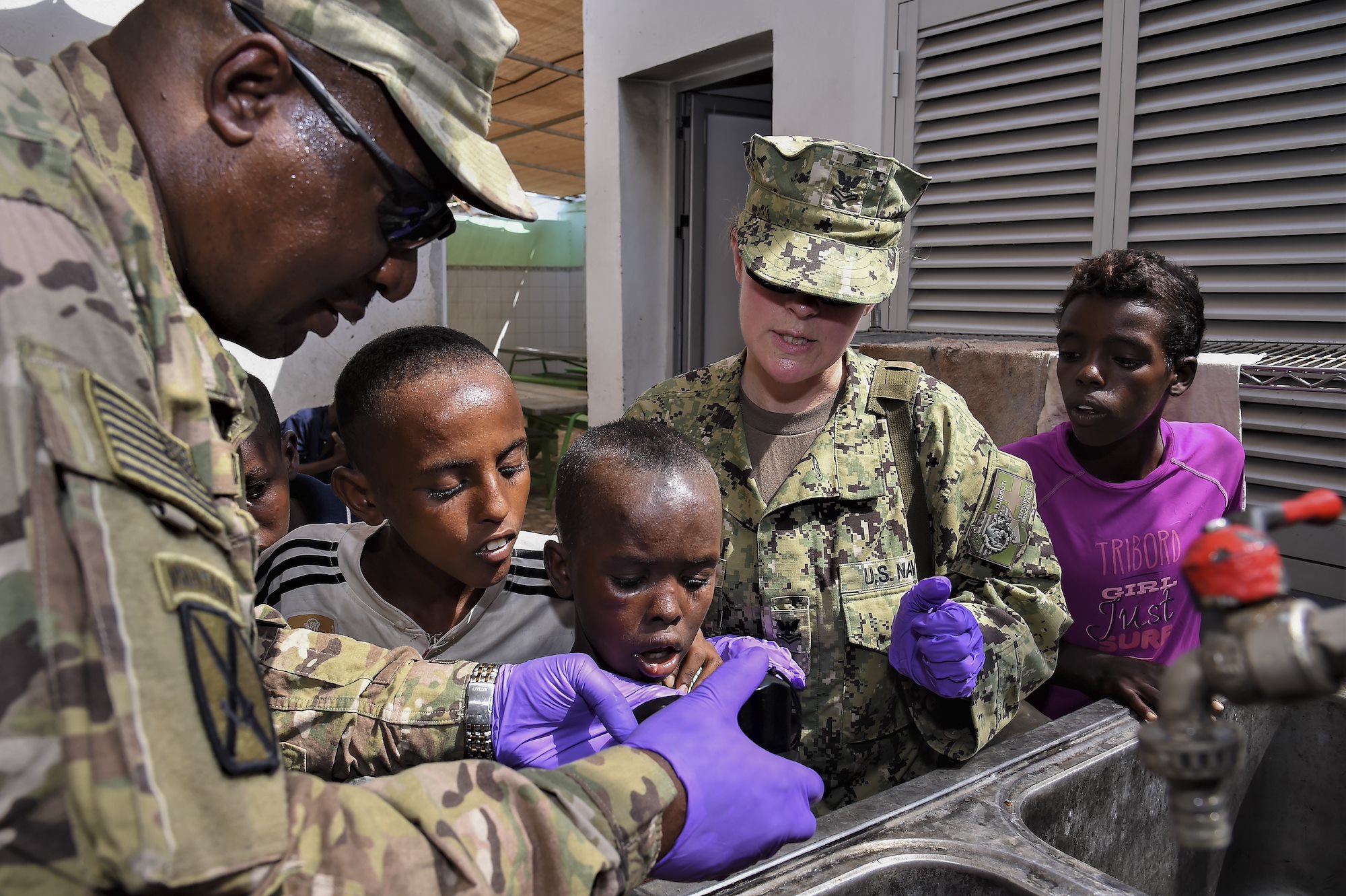  from CJTF-HOA Civil Affairs-led Team Provides  Disease Prevention Assistance in Djibouti