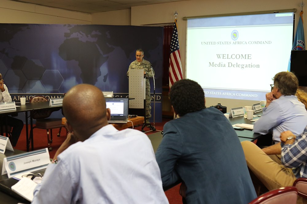AFRICOM hosts East Africa media delegation