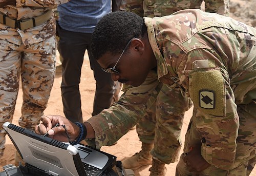 CJTF-HOA conducts Raven RQ-11 demo for Djiboutian Forces