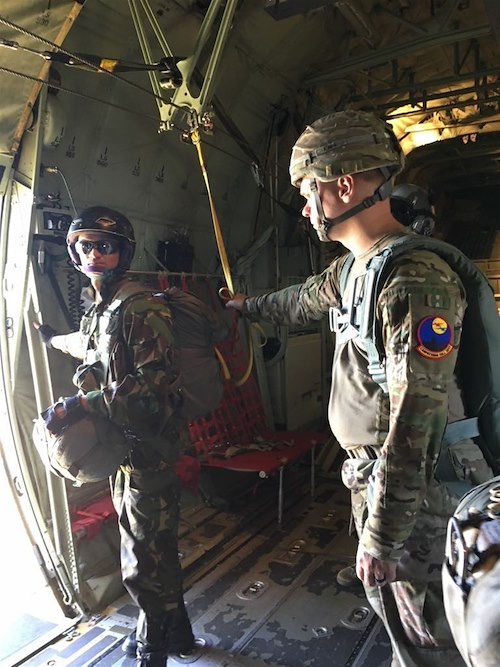 Vanguard Battalion demonstrates Airborne interoperability in Africa and Europe