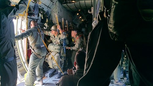 Vanguard Battalion demonstrates Airborne interoperability in Africa and Europe