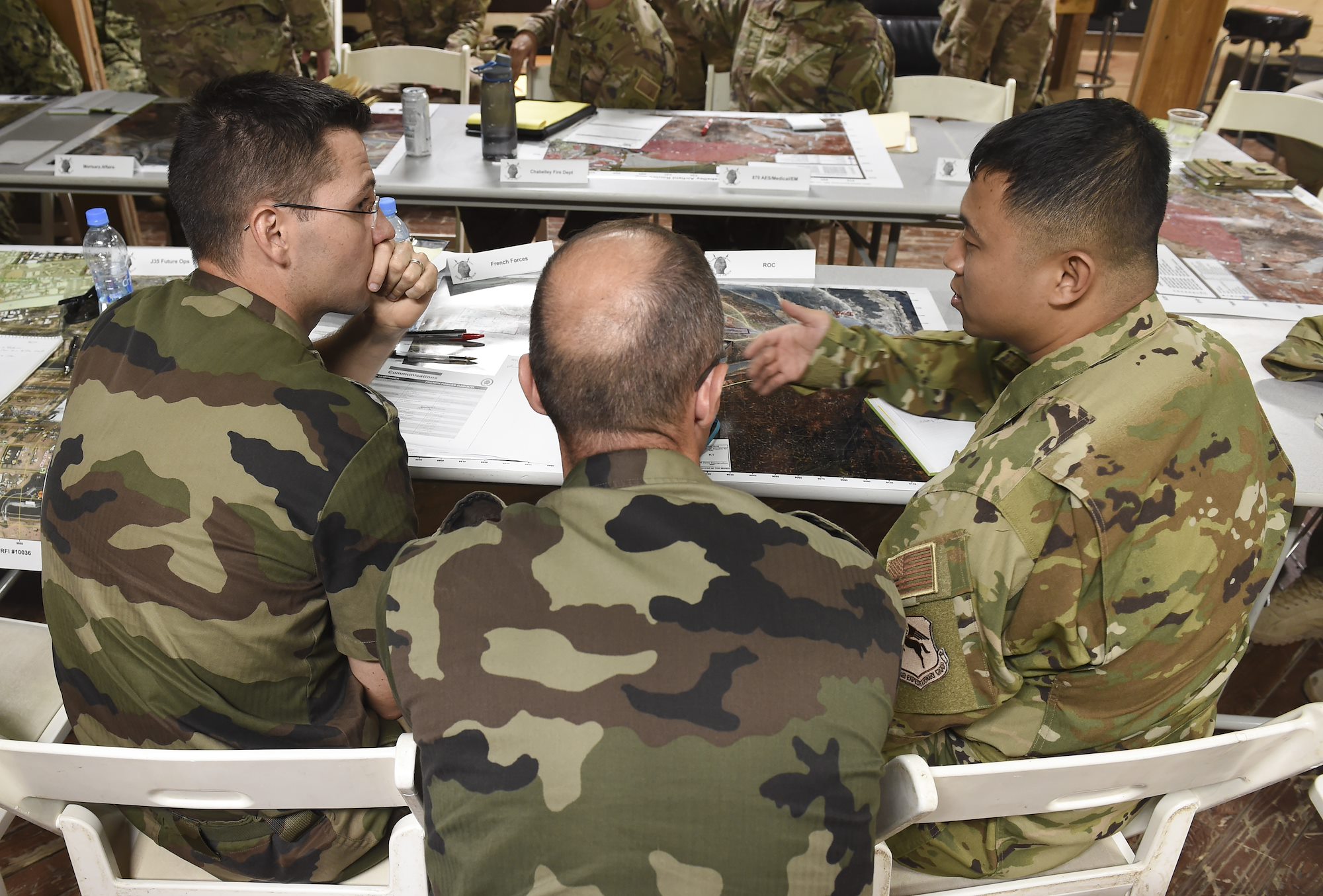 Camp Lemonnier personnel exercise mass casualty response procedure with French forces