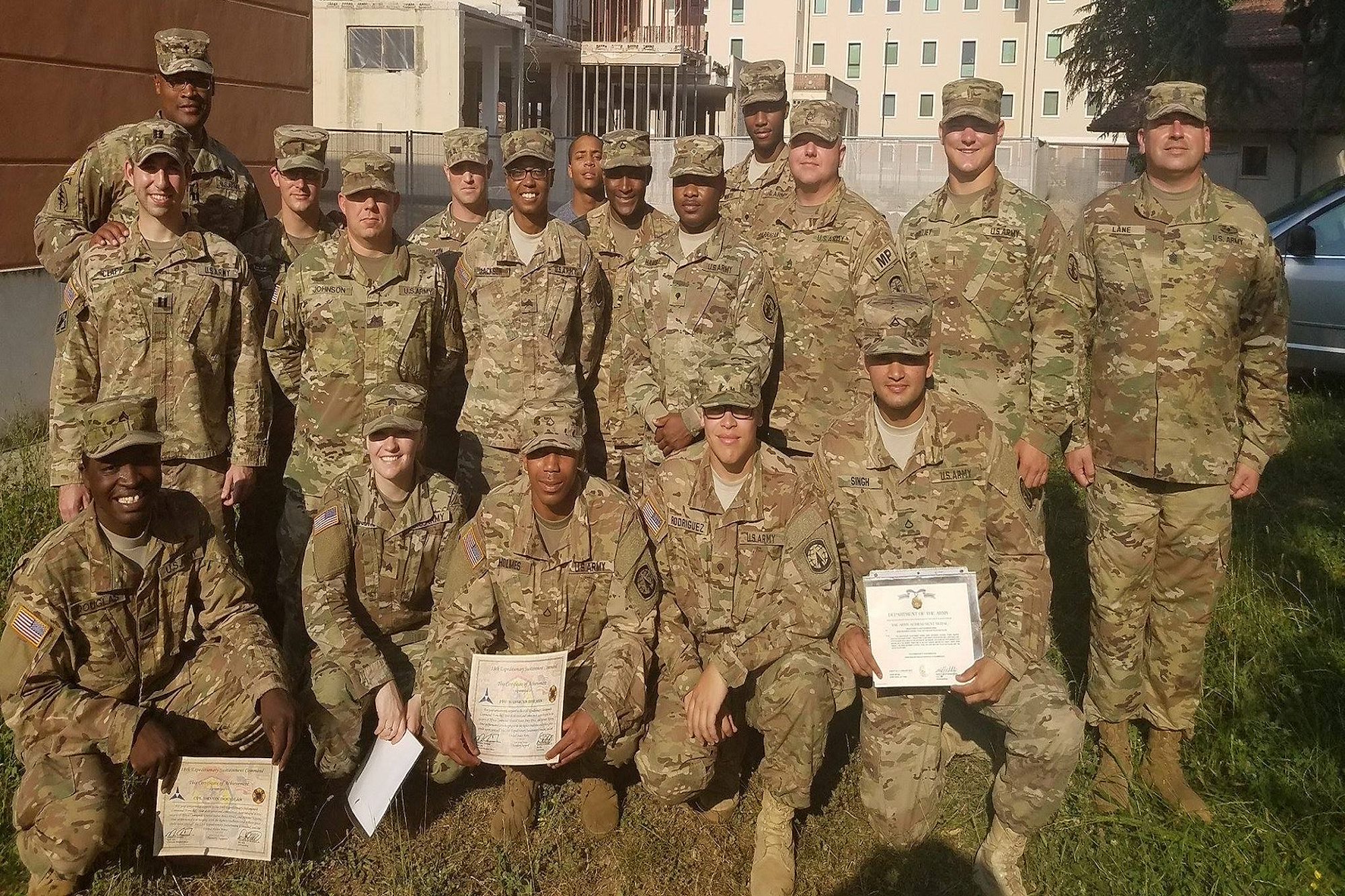 383rd Movement Control Team conducts joint inspections on cargo scheduled for Africa