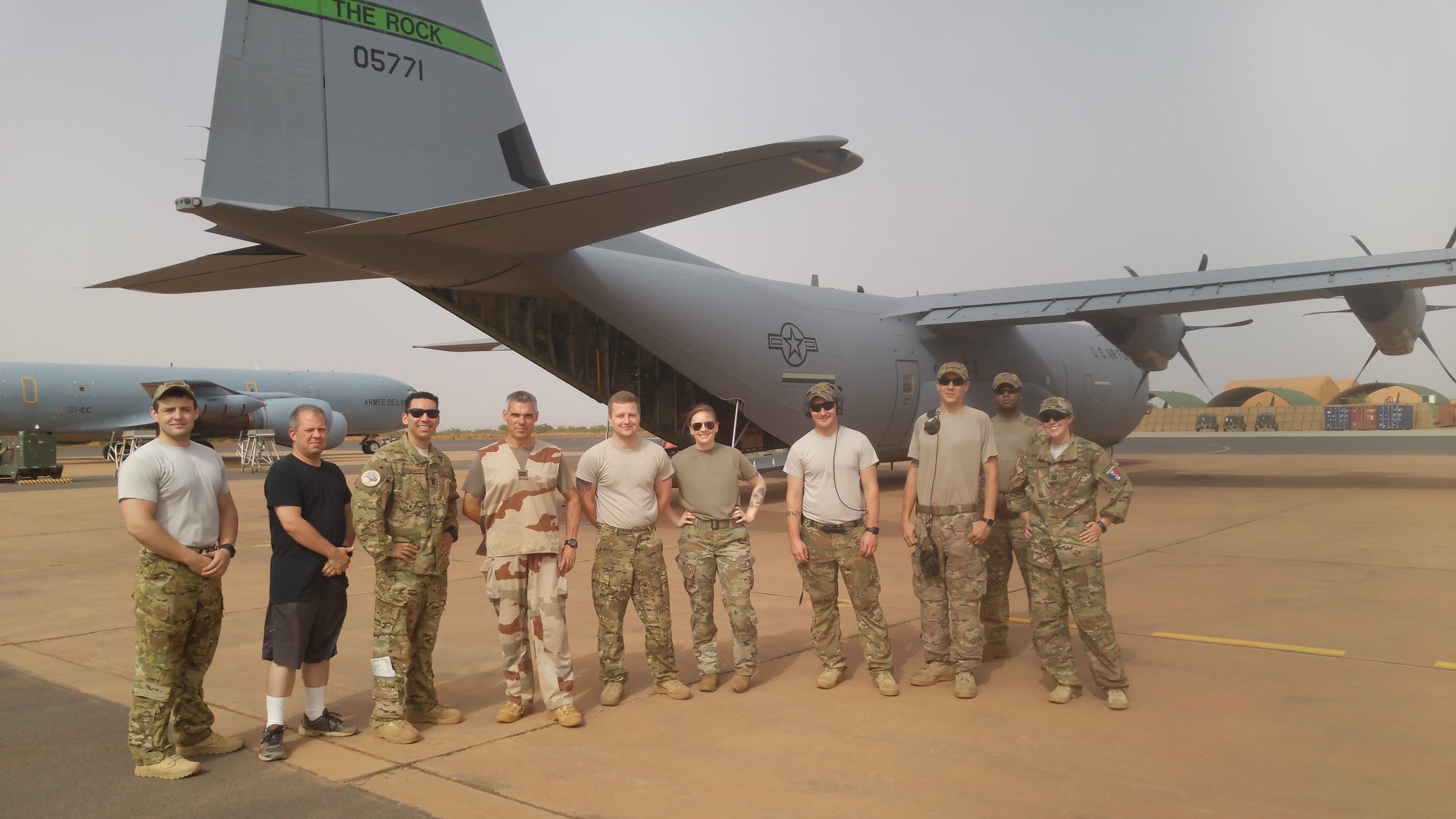 383rd Movement Control Team conducts joint inspections on cargo scheduled for Africa