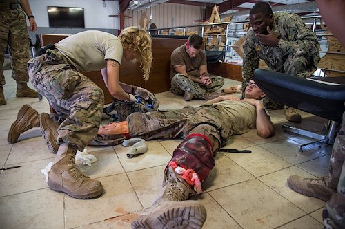443rd Civil Affairs Bn trains others to save lives