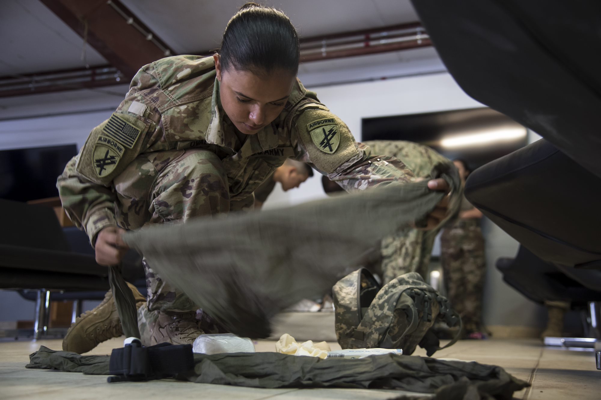 443rd Civil Affairs Bn trains others to save lives