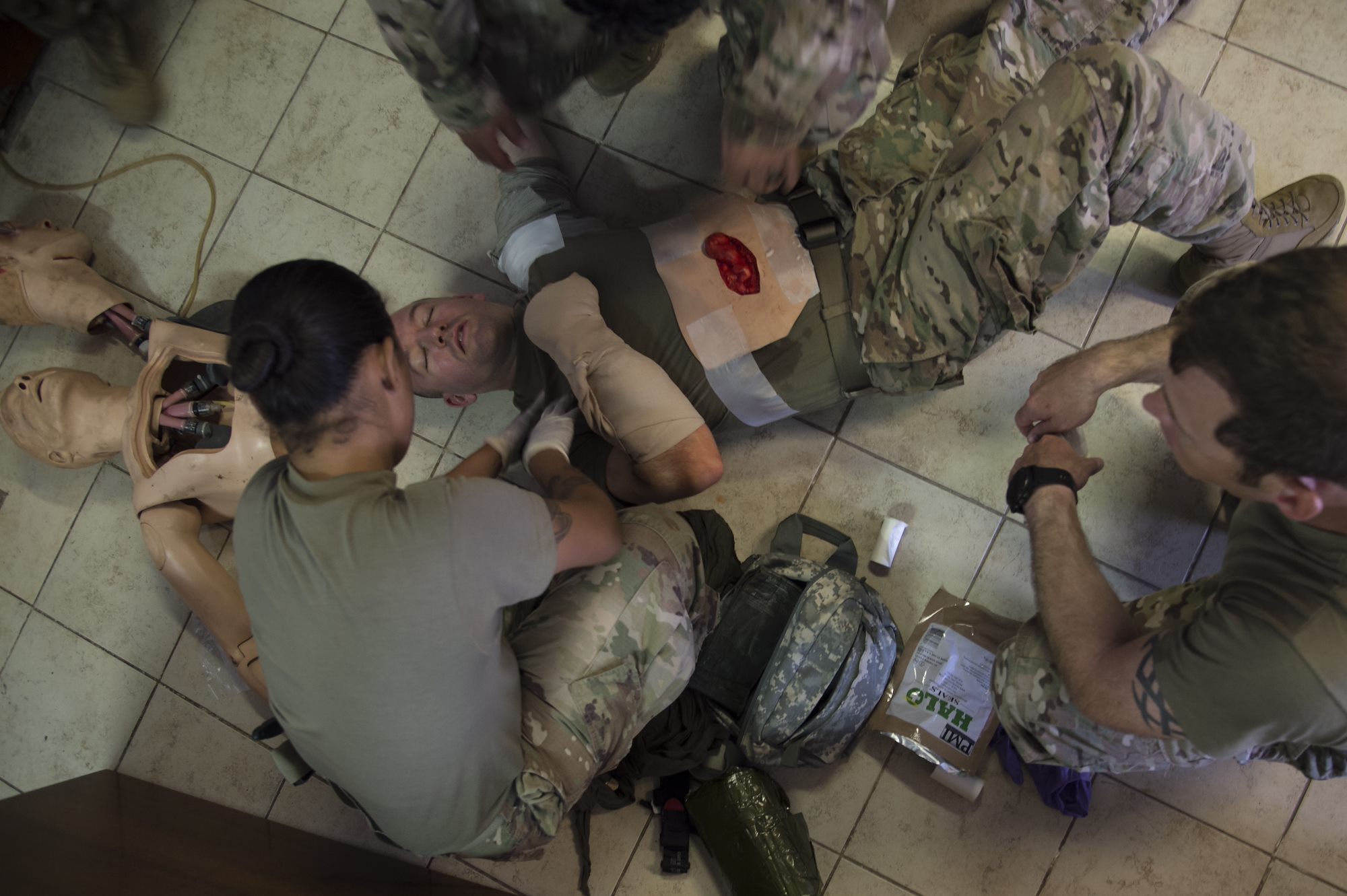 443rd Civil Affairs Bn trains others to save lives