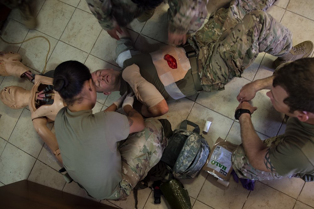 443rd Civil Affairs Bn trains others to save lives