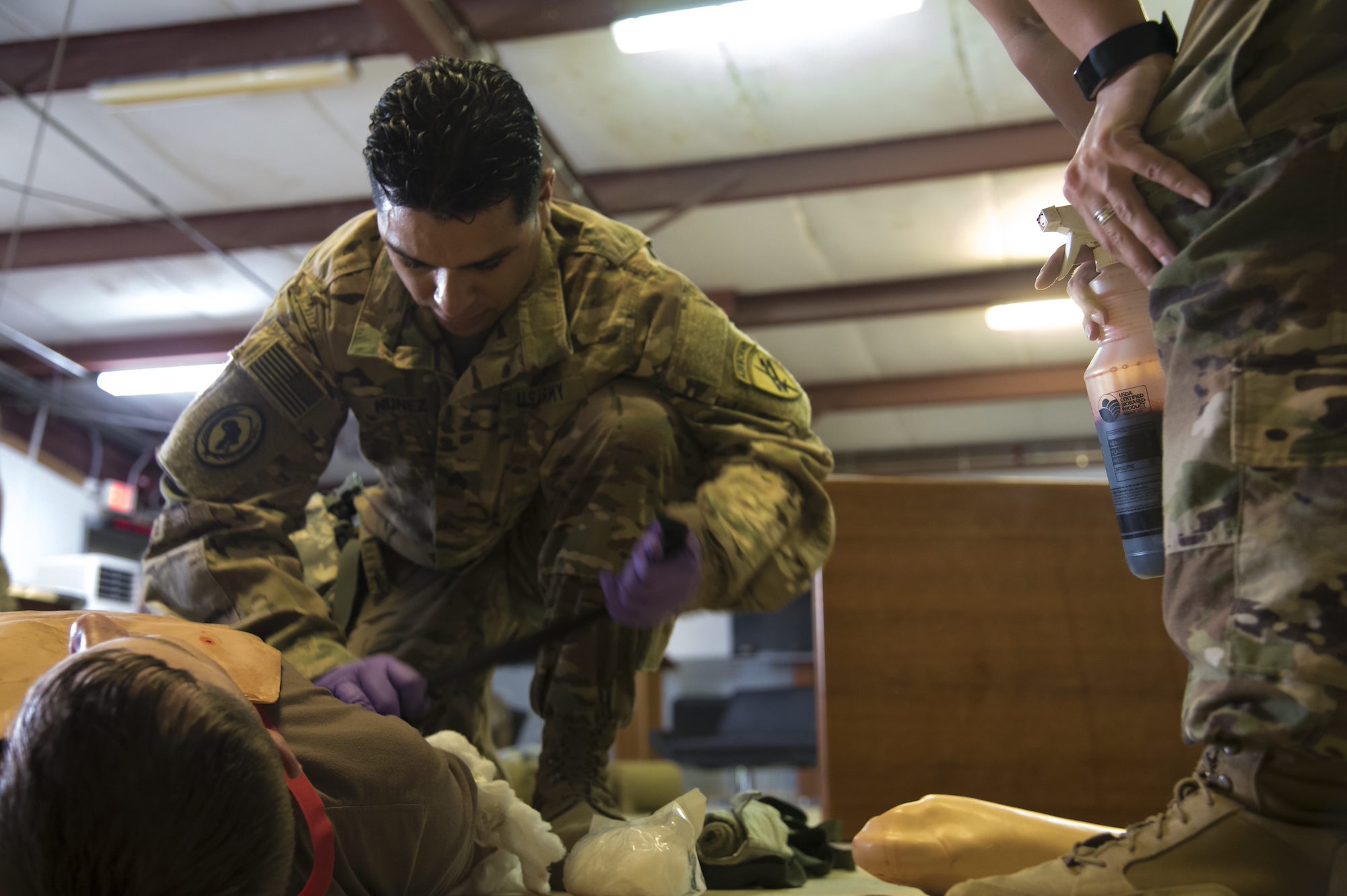 443rd Civil Affairs Bn trains others to save lives