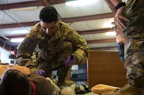 443rd Civil Affairs Bn trains others to save lives