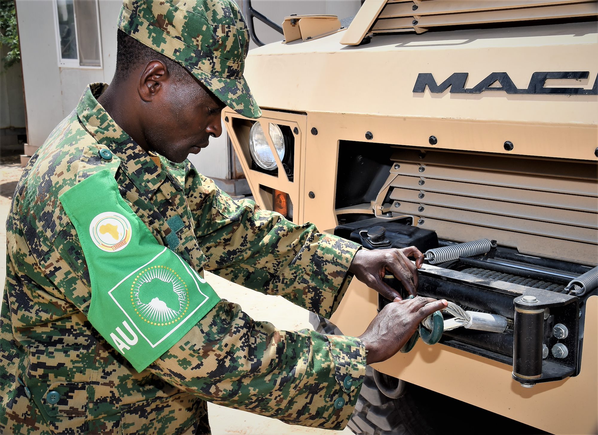 AFRICOM delivers equipment for strategic partner, Uganda