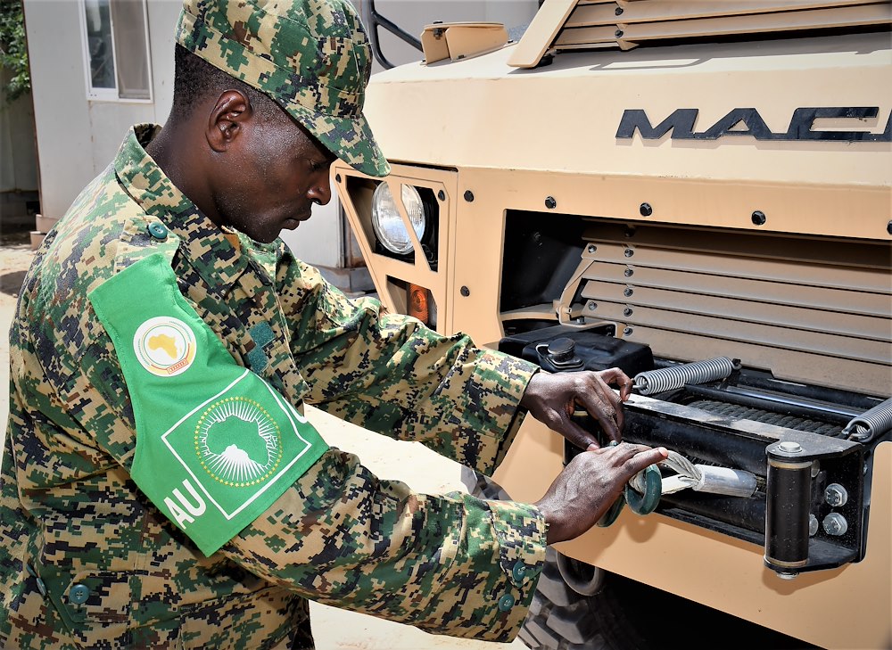 AFRICOM delivers equipment for strategic partner, Uganda