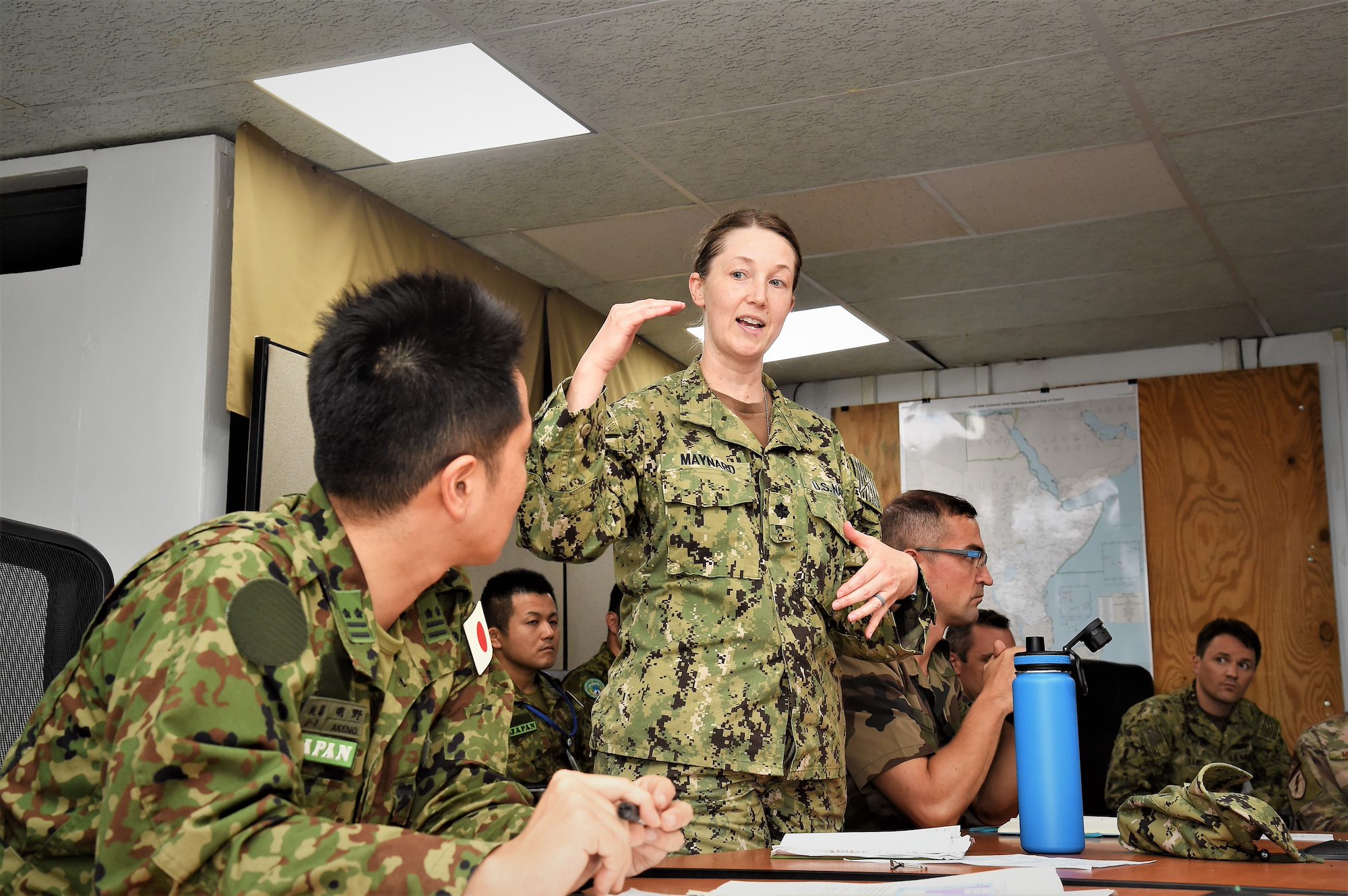 U.S., Japanese, French, Italian militaries partner for first multilateral NEO exercise in Africa