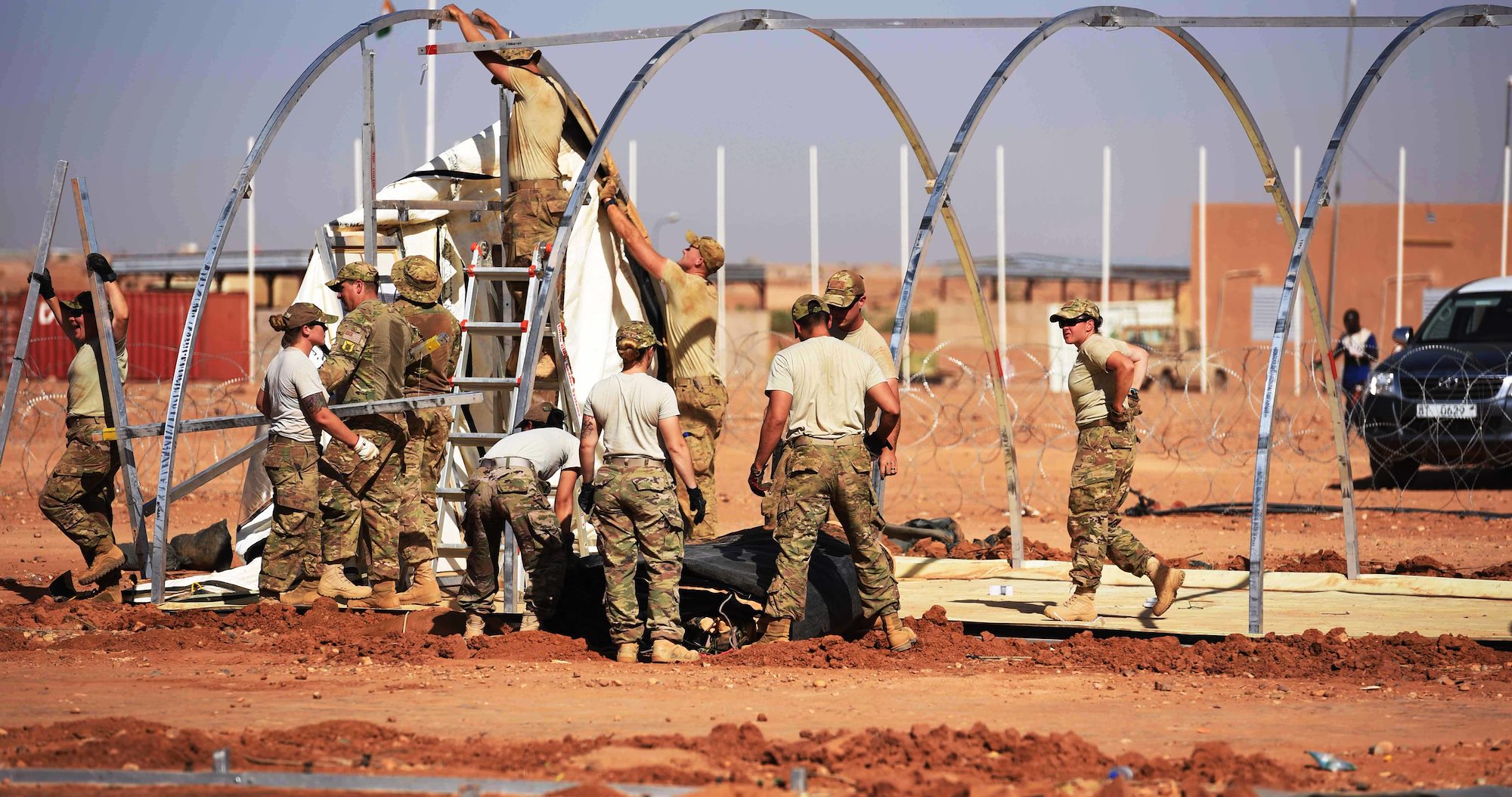 Air Base 201 at Agadez moves for FLEXIT