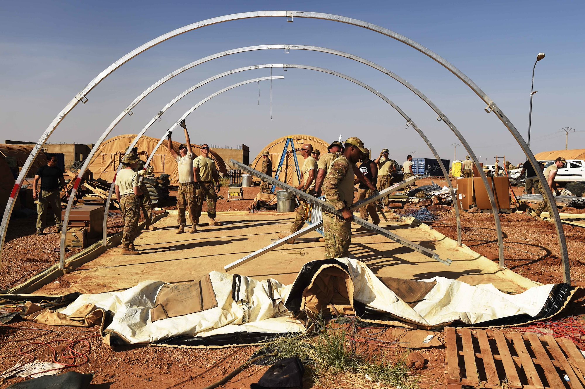 Air Base 201 at Agadez moves for FLEXIT
