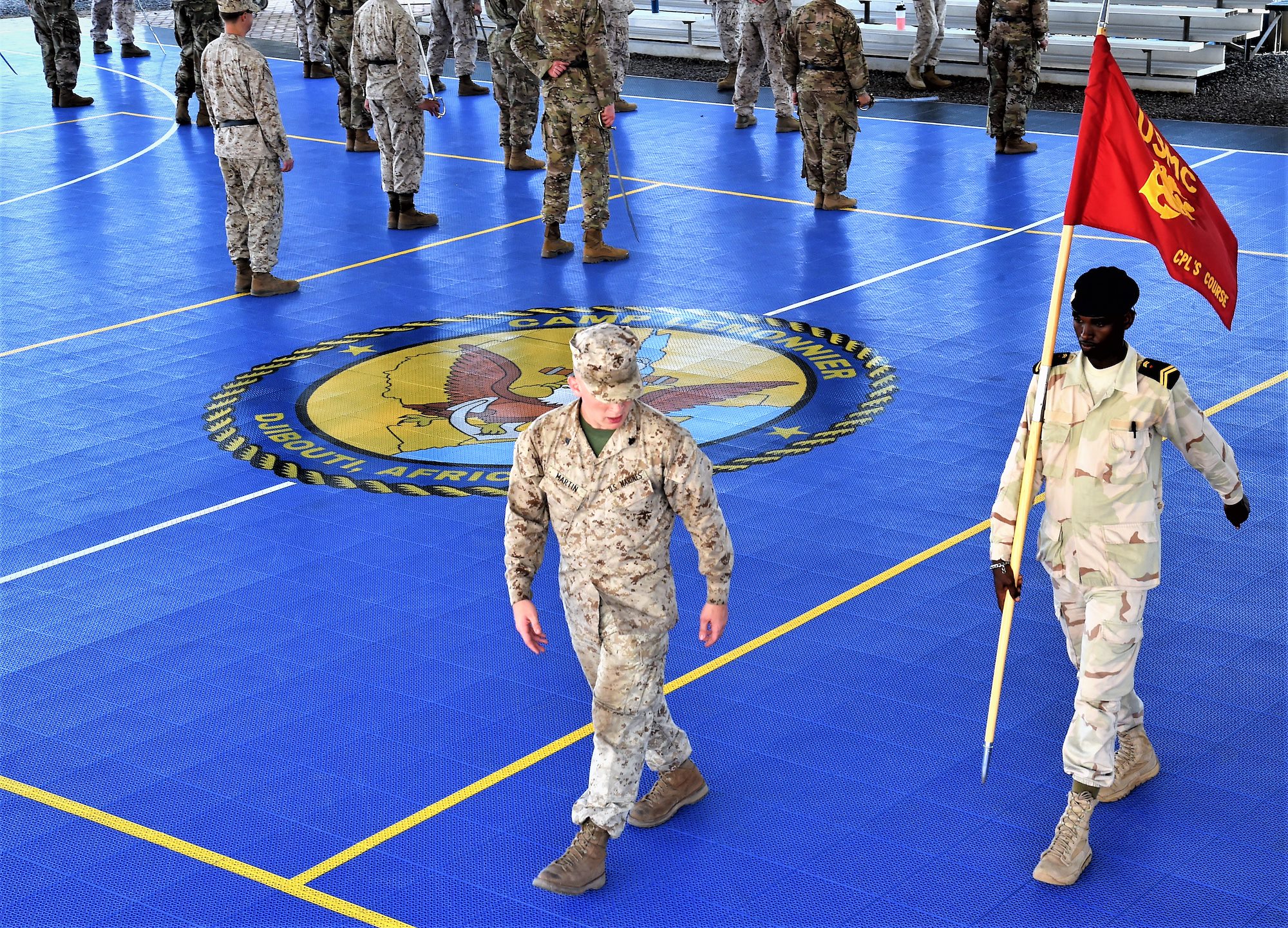 U.S. Marines strengthen Djiboutian Army by leading joint bilateral academy course in Africa