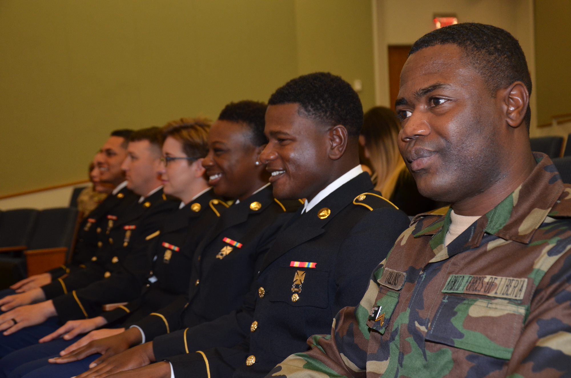 METC Prev-Med Program Graduates First International Military Student from Liberia