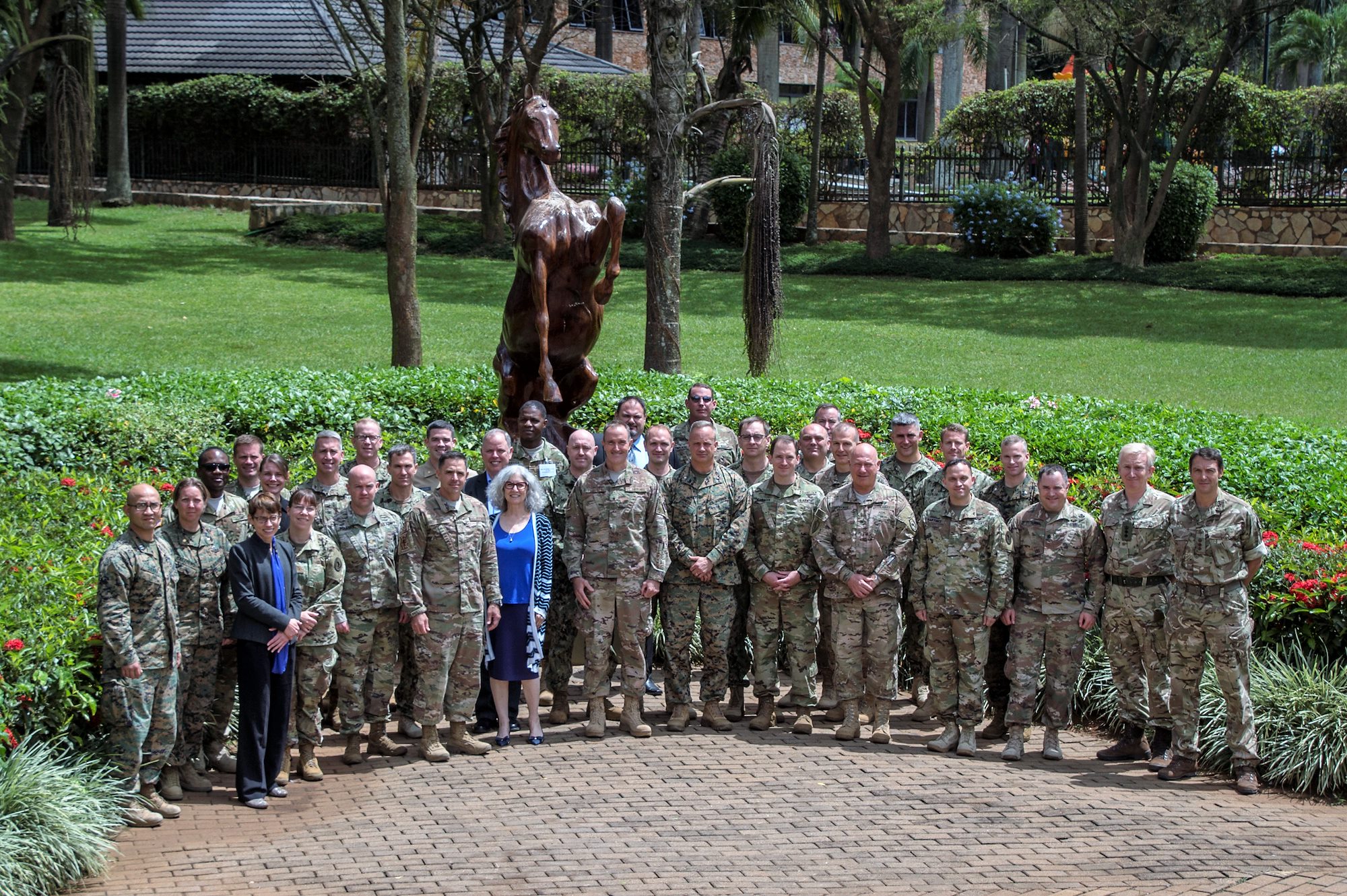 CJTF-HOA gathers for Defense Attaché conference in Uganda