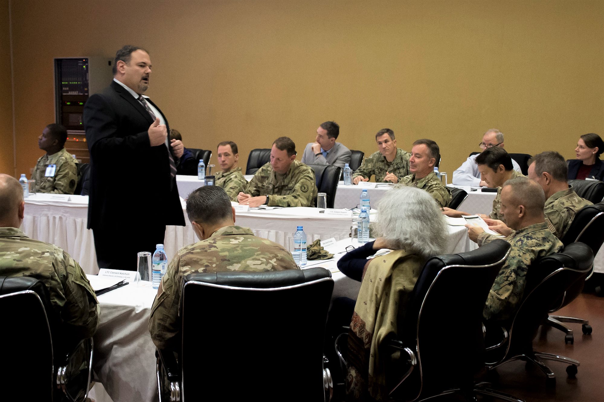 CJTF-HOA gathers for Defense Attaché conference in Uganda