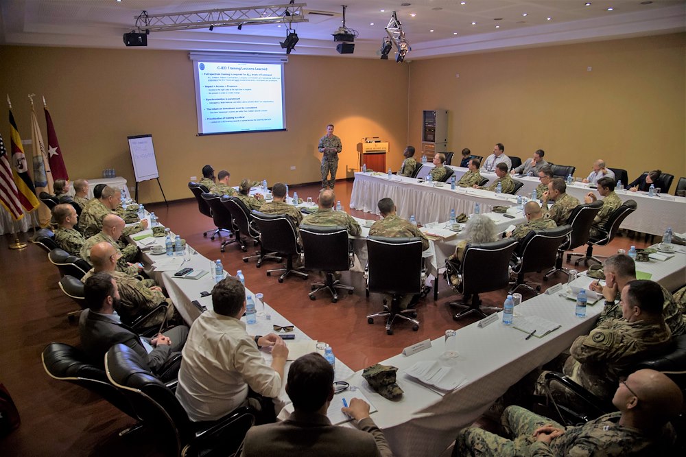 CJTF-HOA gathers for Defense Attaché conference in Uganda