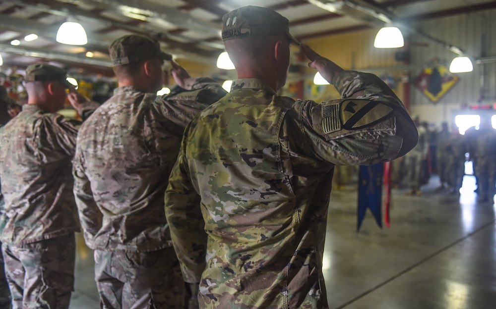 CJTF-HOA changes the guard, welcomes Task Force Bayonet