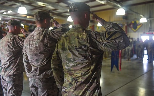 CJTF-HOA changes the guard, welcomes Task Force Bayonet
