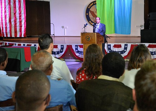 President of Djibouti visits Camp Lemonnier