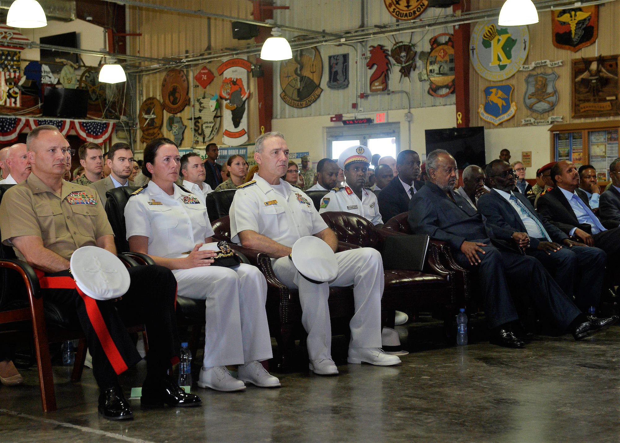 President of Djibouti visits Camp Lemonnier