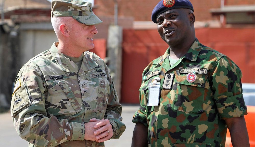 U.S. Army Africa Commander visits Nigeria, addresses inaugural War College class