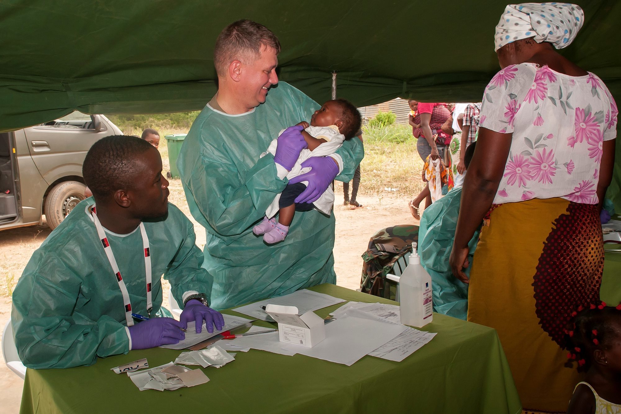 Historic PAMBALA 2017 is underway: Ohio works with State Partner Serbia, Angola during trilateral medical exercise