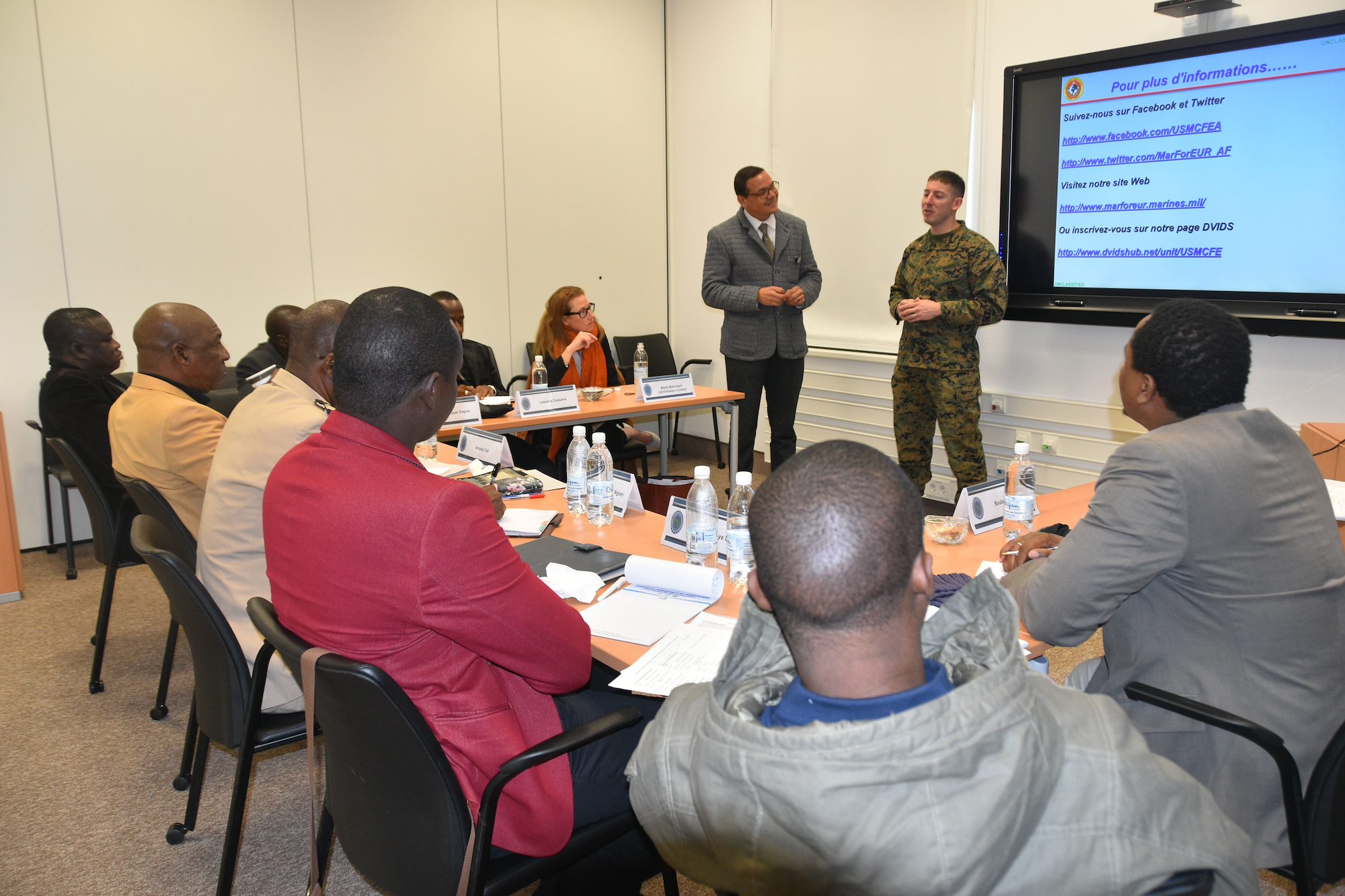 AFRICOM hosts journalists from Senegal and Guinea Bissau