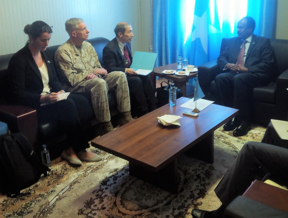 U.S. support to the Federal Government of Somalia continues to make a positive impact