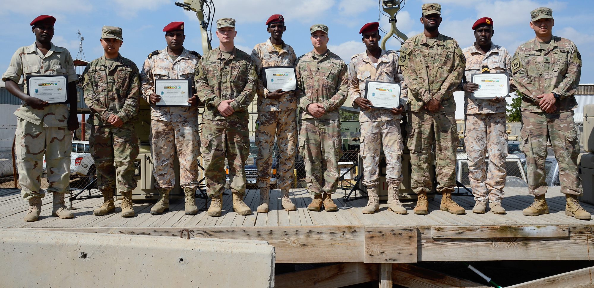 CJTF-HOA shares communications expertise with Djiboutian counterparts