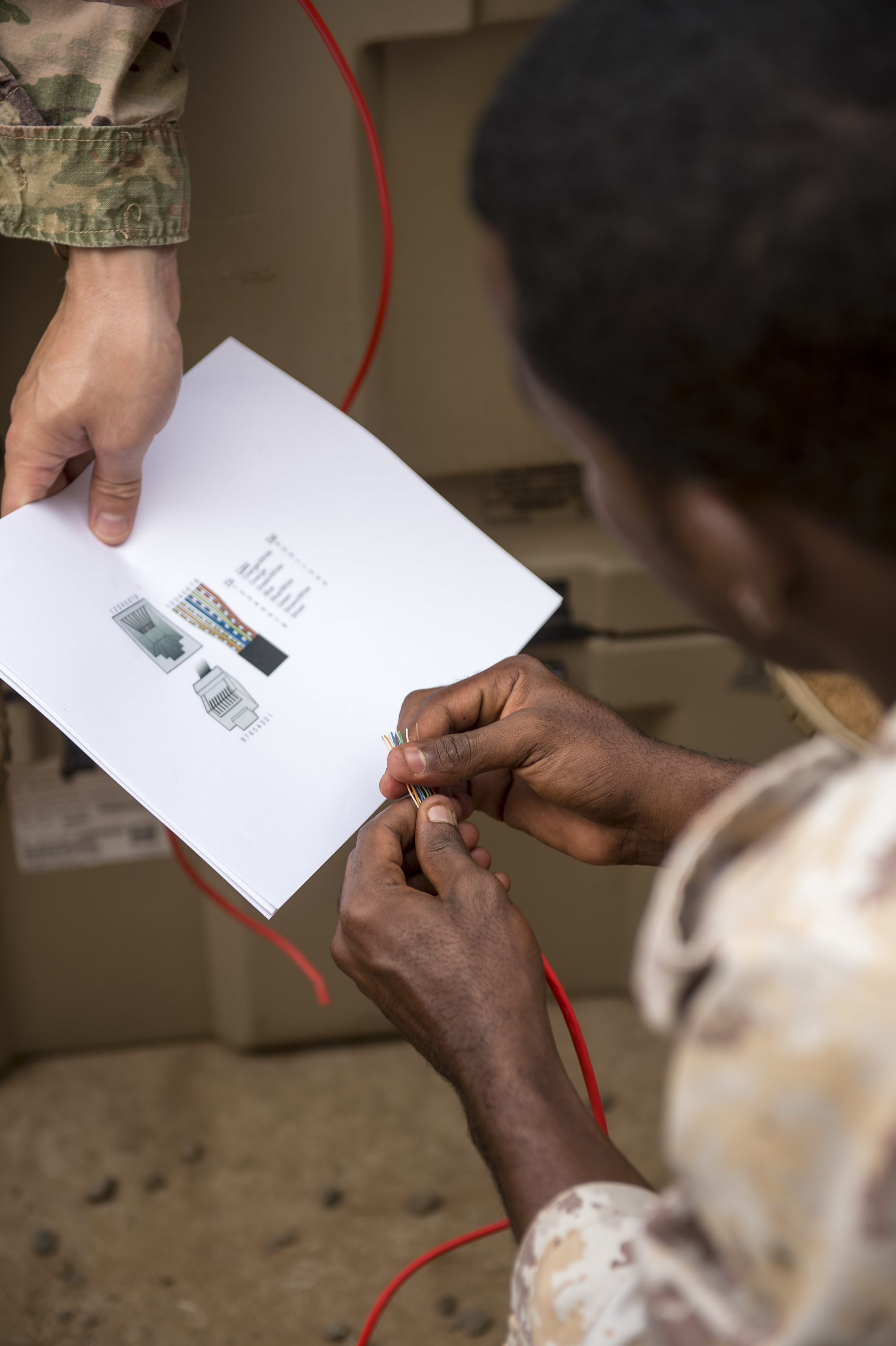 CJTF-HOA shares communications expertise with Djiboutian counterparts
