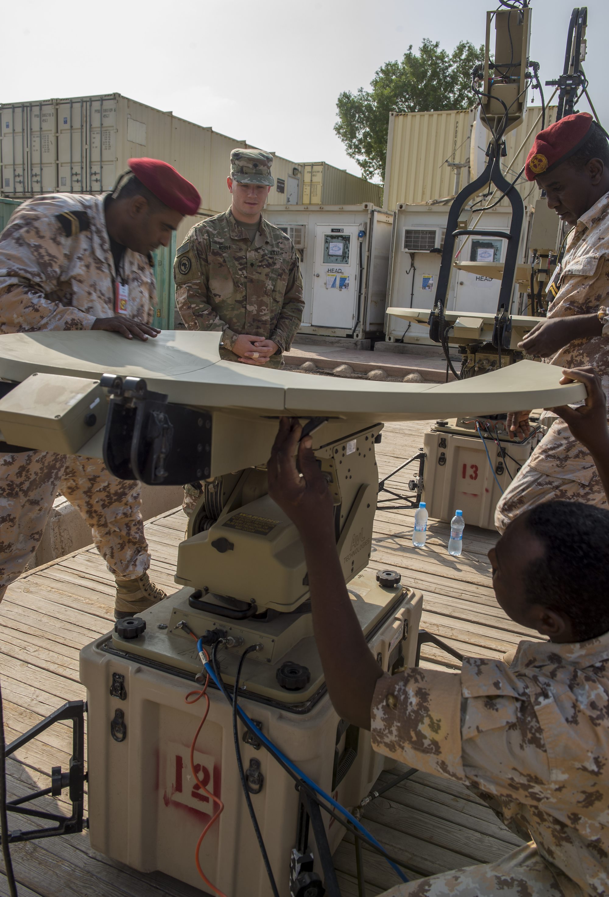 CJTF-HOA shares communications expertise with Djiboutian counterparts