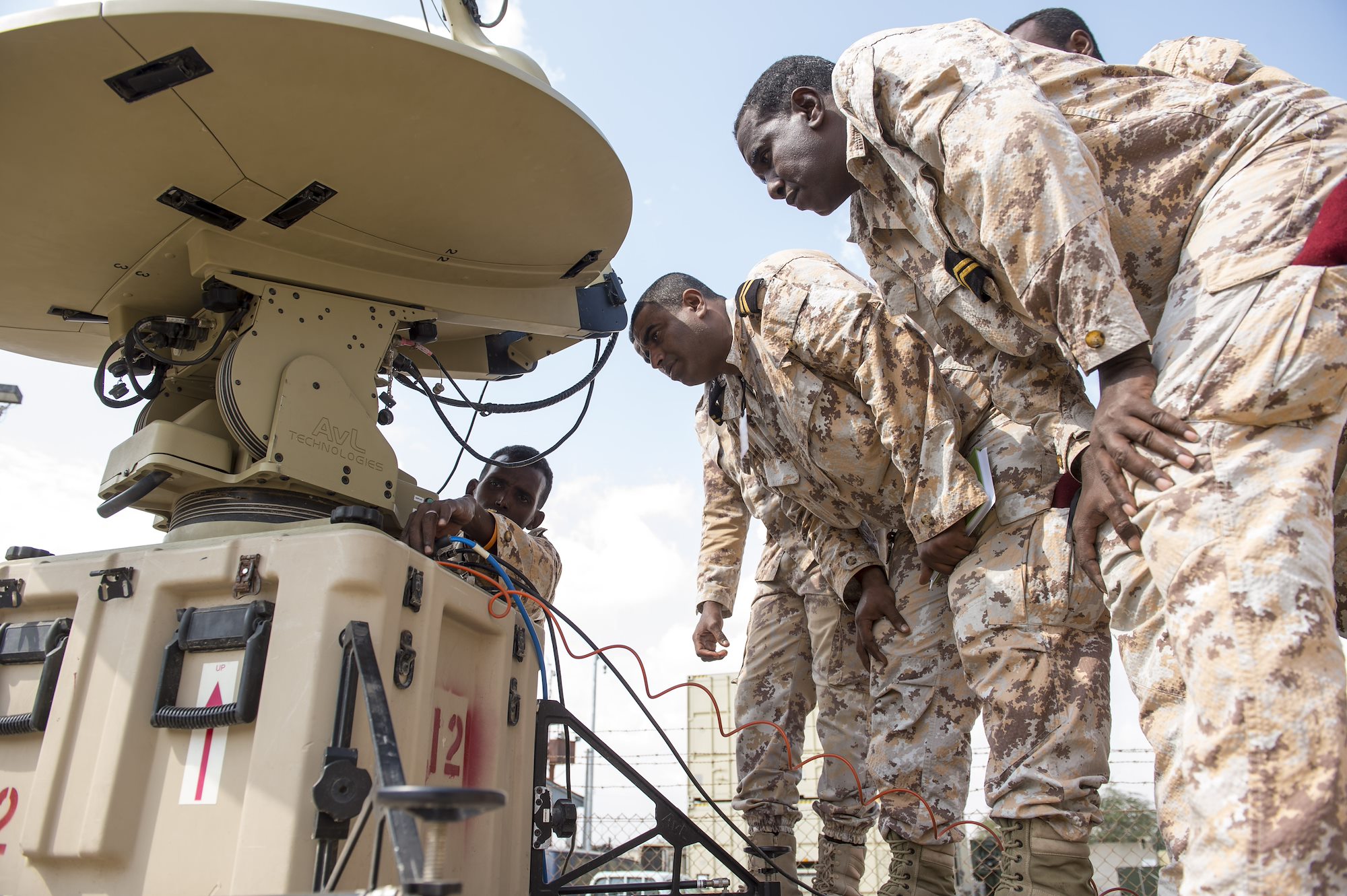 CJTF-HOA shares communications expertise with Djiboutian counterparts