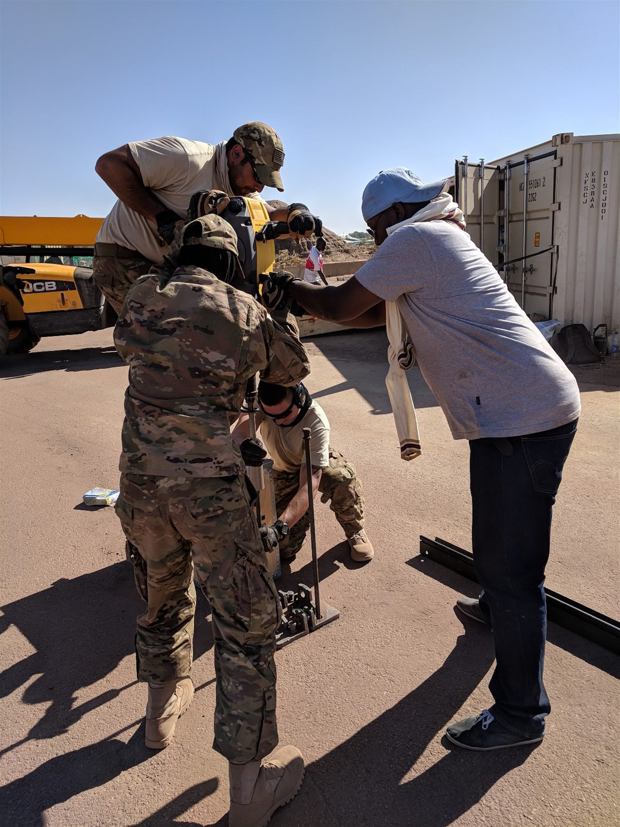 635th MMS Assists Chadian Air Force to overcome windstorm damage to aircraft