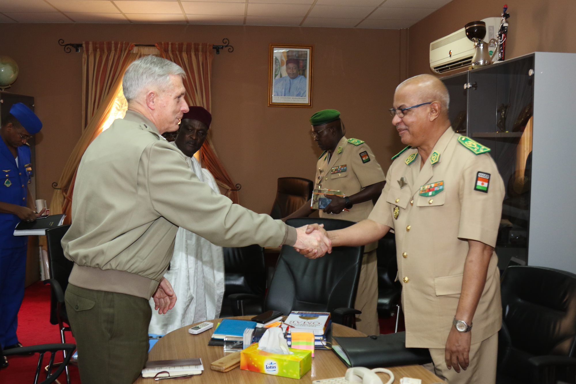 AFRICOM commander visits Niamey and Agadez, Niger