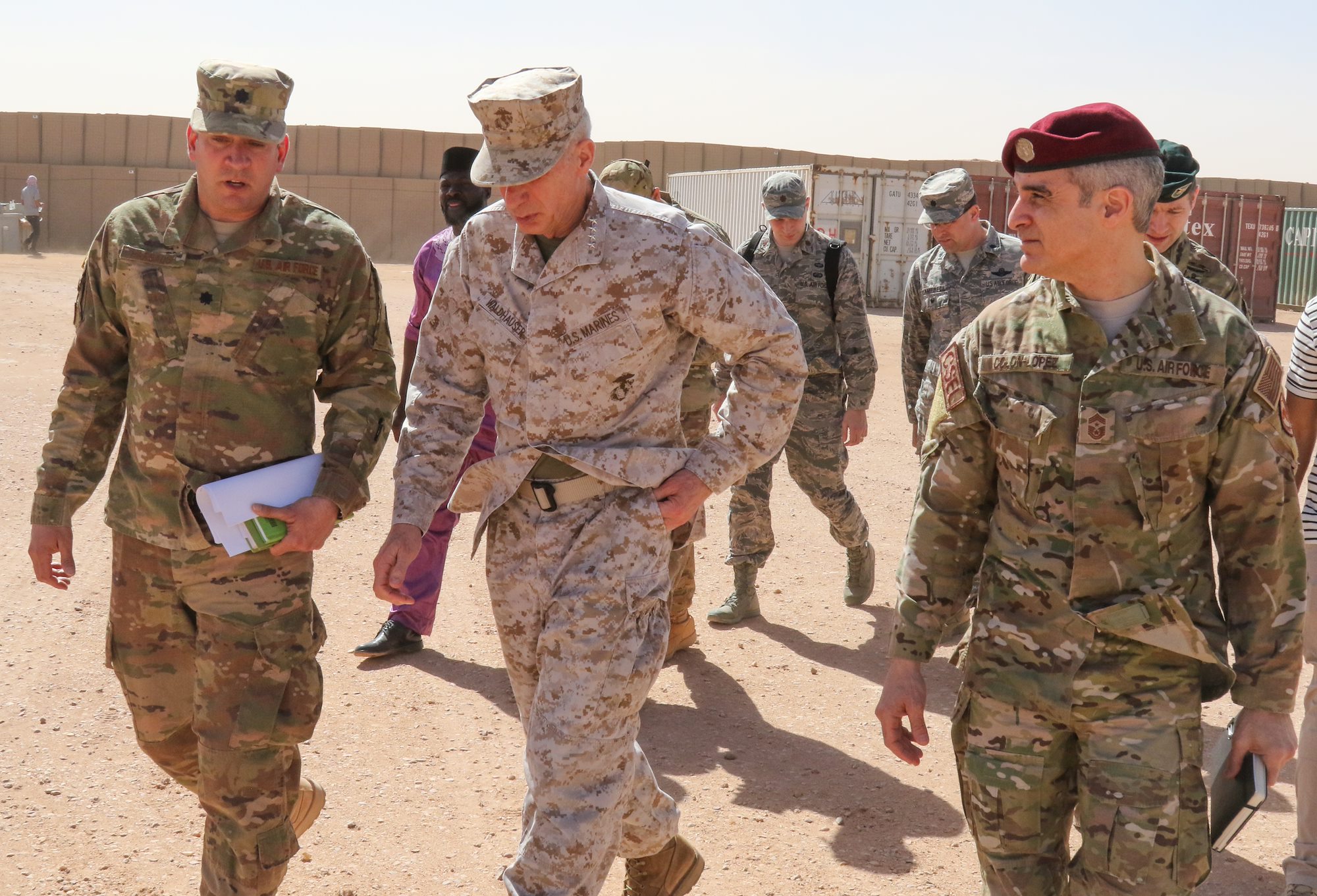 AFRICOM commander visits Niamey and Agadez, Niger