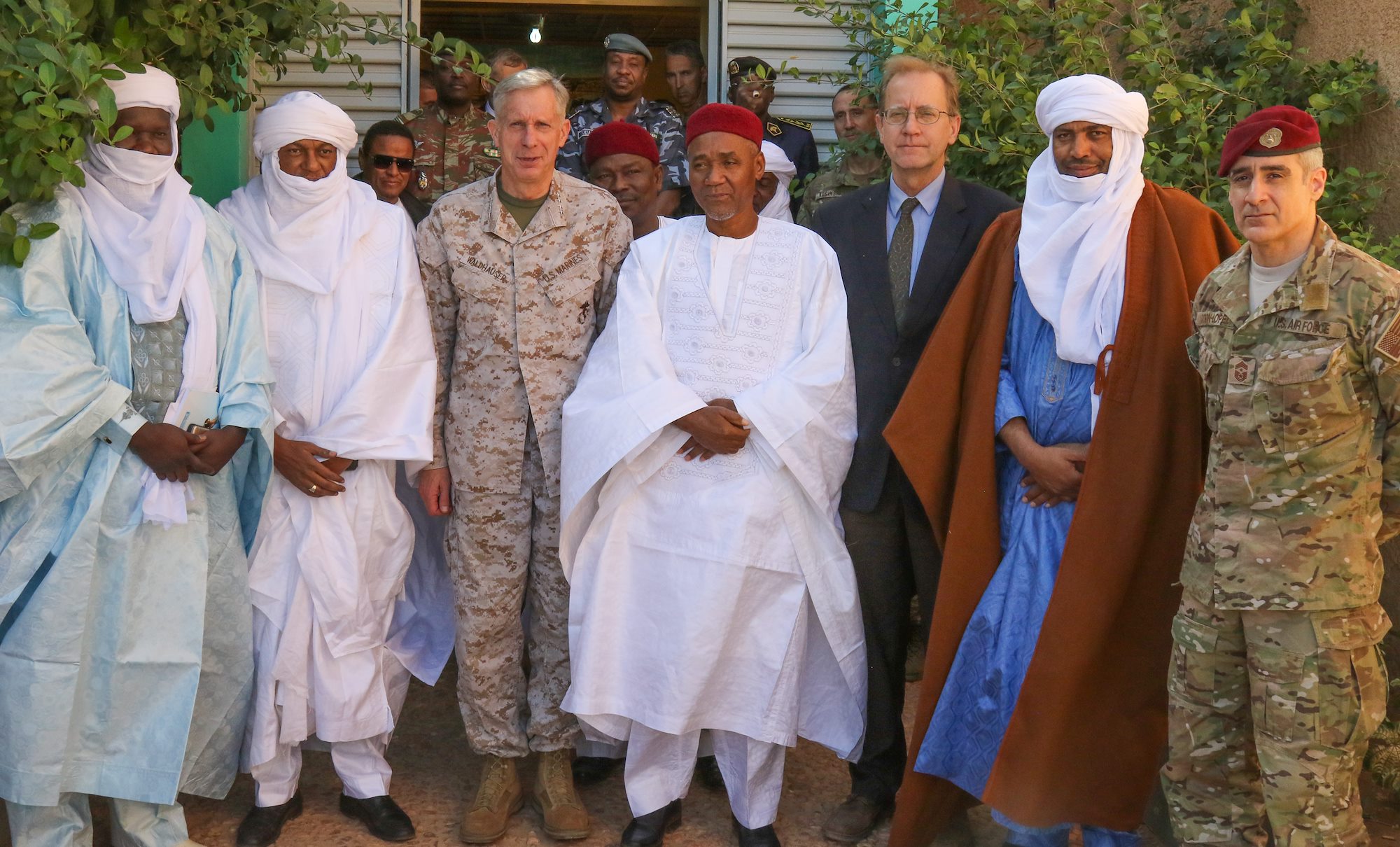 AFRICOM commander visits Niamey and Agadez, Niger