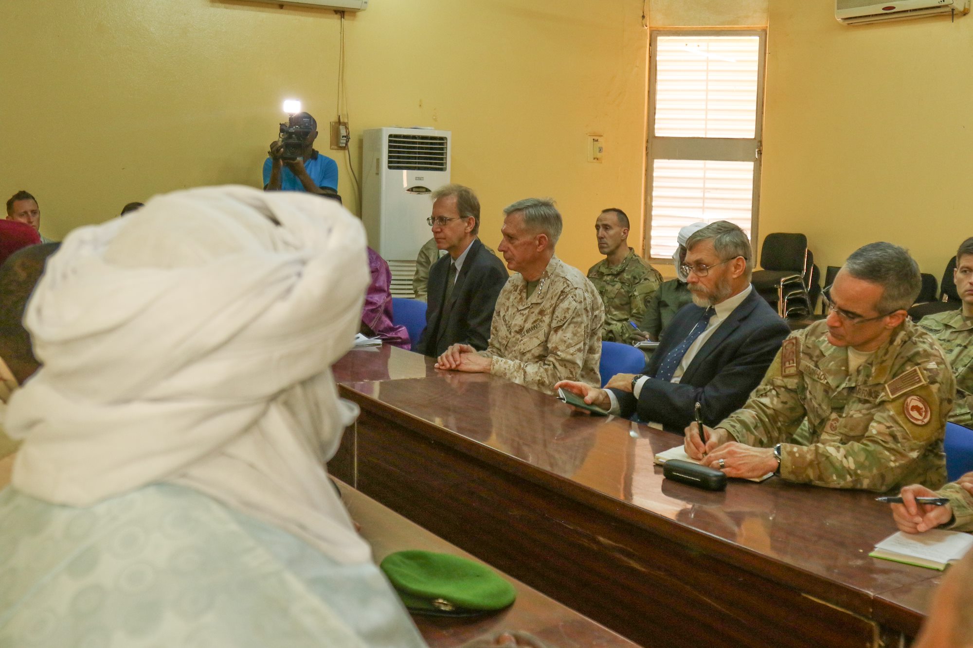 AFRICOM commander visits Niamey and Agadez, Niger