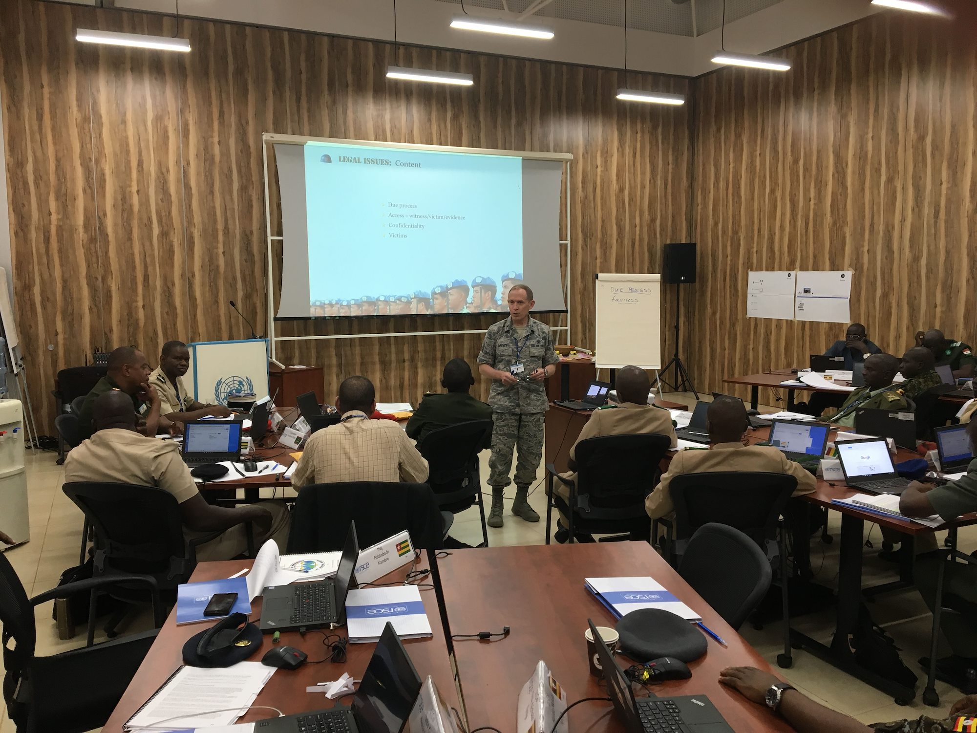 DoD, U.N. Hold Inaugural Training for Peacekeeping Investigators